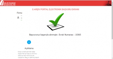 E-Arşiv Portal Kullanıma Açıldı